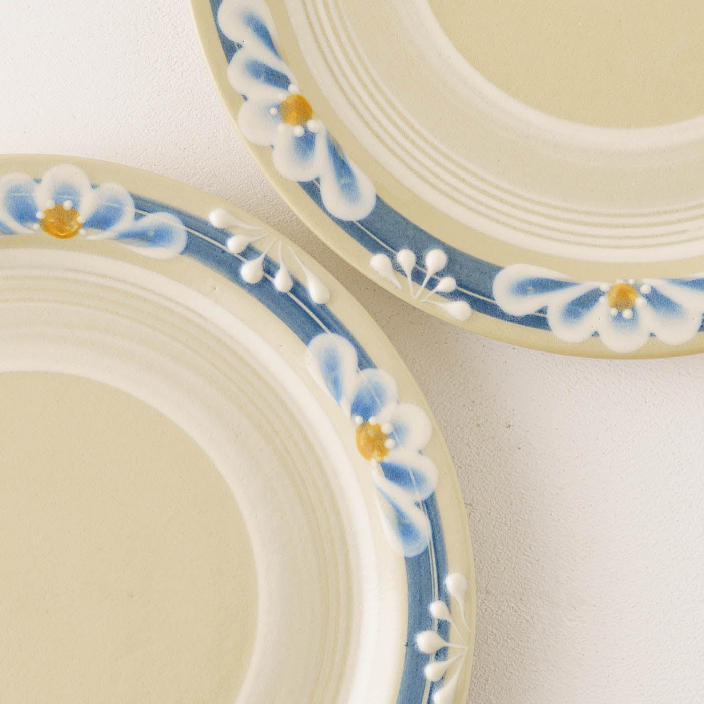 23cm plate blue | Adachino pottery