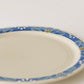 23cm plated deep blue | Adachino pottery