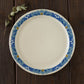 23cm plated deep blue | Adachino pottery