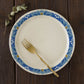 23cm plated deep blue | Adachino pottery