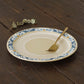 23cm plate blue | Adachino pottery