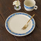 23cm plated deep blue | Adachino pottery