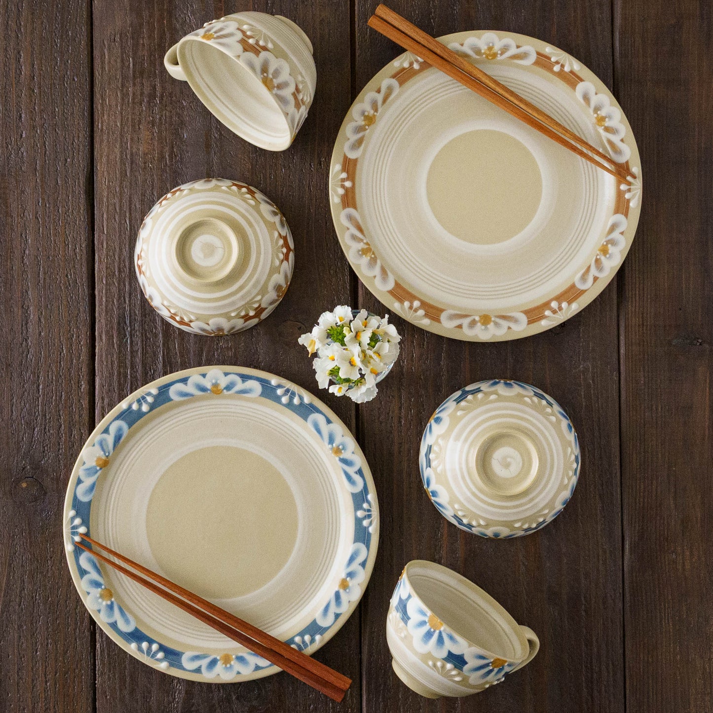 Rice bowl blue | Adachino pottery