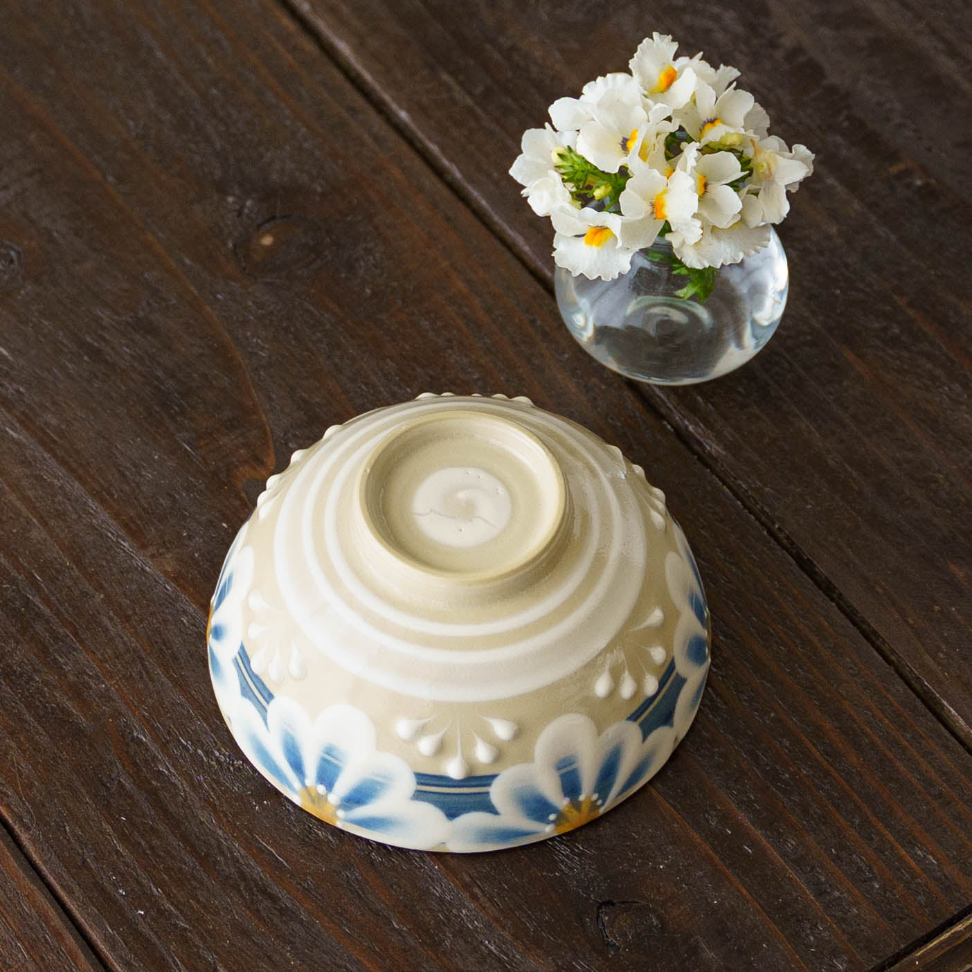 Rice bowl blue | Adachino pottery