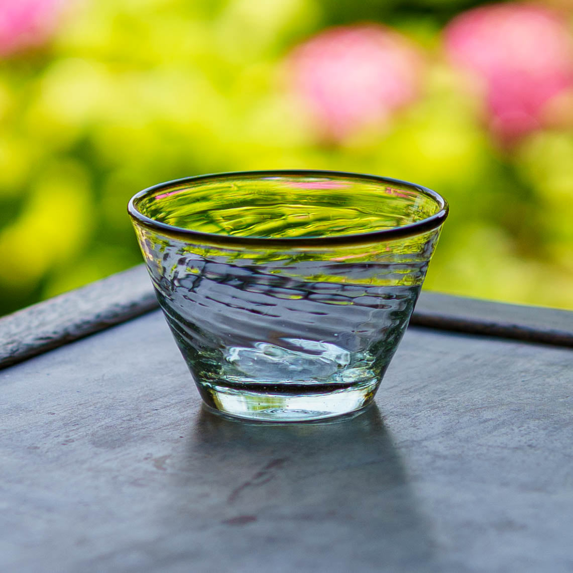 Bowl S white and olive | Nijinoha