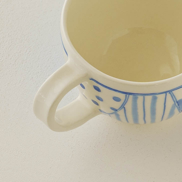 マグカップ　さかないるかな｜喜多代京子