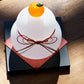 Glass kagami mochi large (with black stand) | Gokurakuji Glass Studio