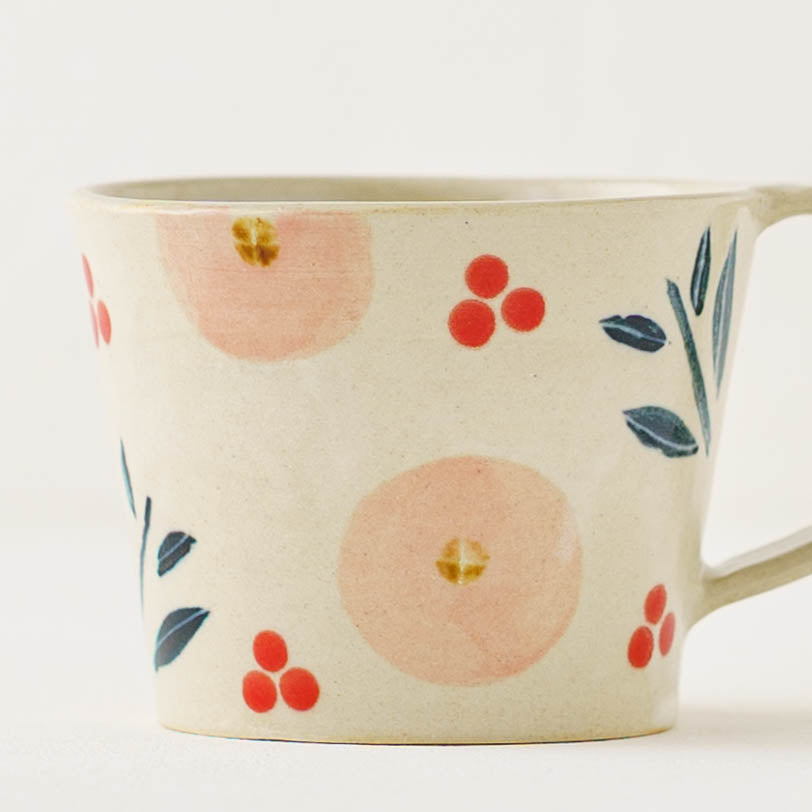 Liberty Mug Pink | Kumiko Ishikawa