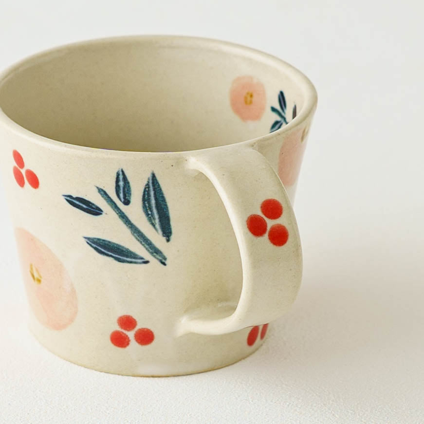 Liberty Mug Pink | Kumiko Ishikawa