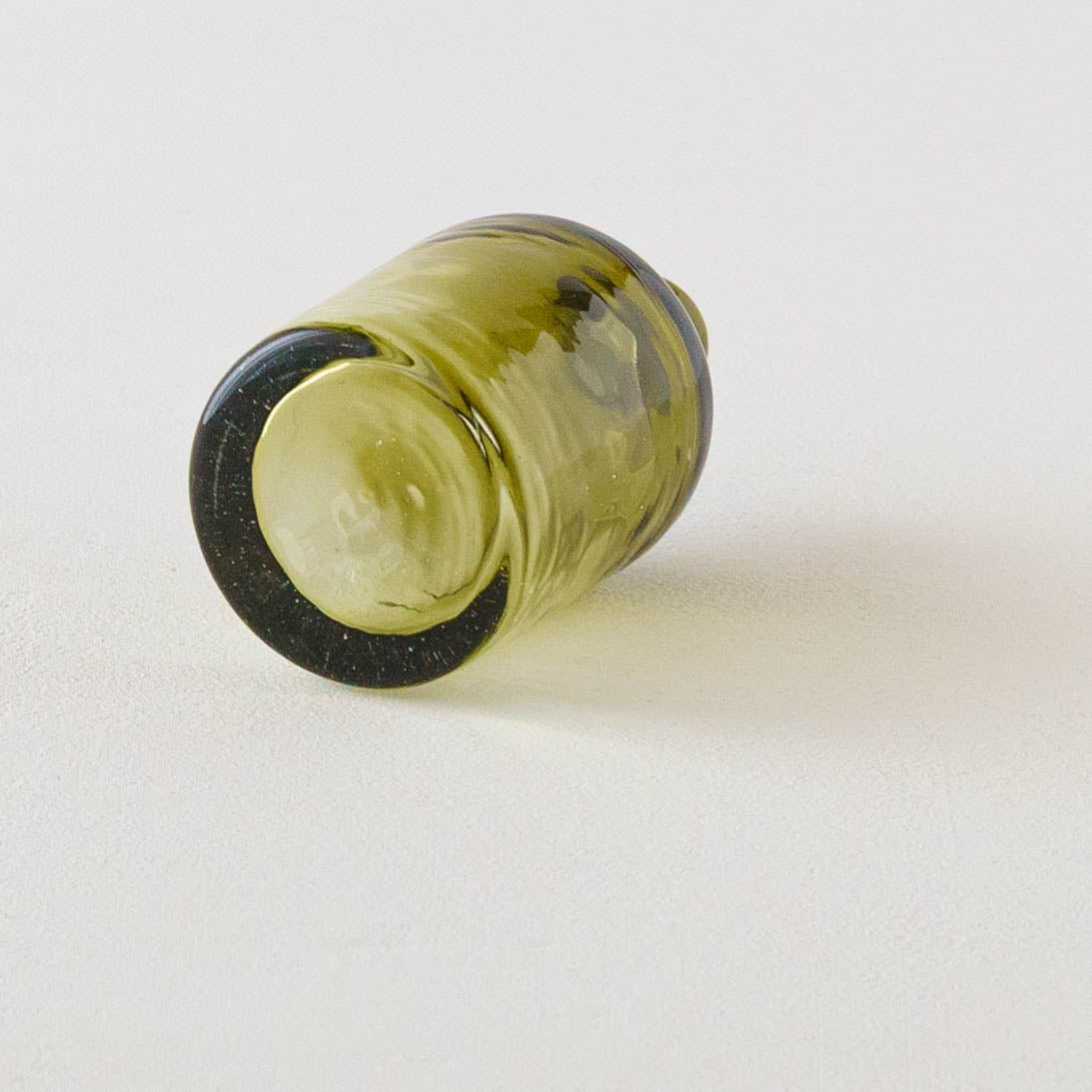 Bottle-shaped vase S olive | Nijinoha