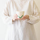 Flower Cup White B | Yukiko Nagahama (Yabukarabou)