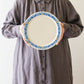 23cm plated deep blue | Adachino pottery
