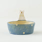 White bear  Dessert Cup Blue x Polka Dot | Kumiko Ishikawa