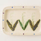 Flower Plate White B | Yukiko Nagahama (Yabukarabou)