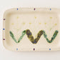 Flower Plate White A | Yukiko Nagahama (Yabukarabou)