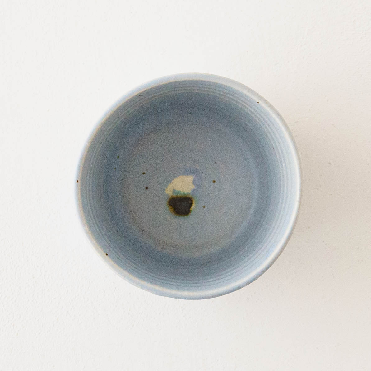 お花フリーカップ　水色　B｜長浜由起子（やぶから房）