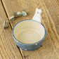 White bear  Dessert Cup Blue x Polka Dot | Kumiko Ishikawa