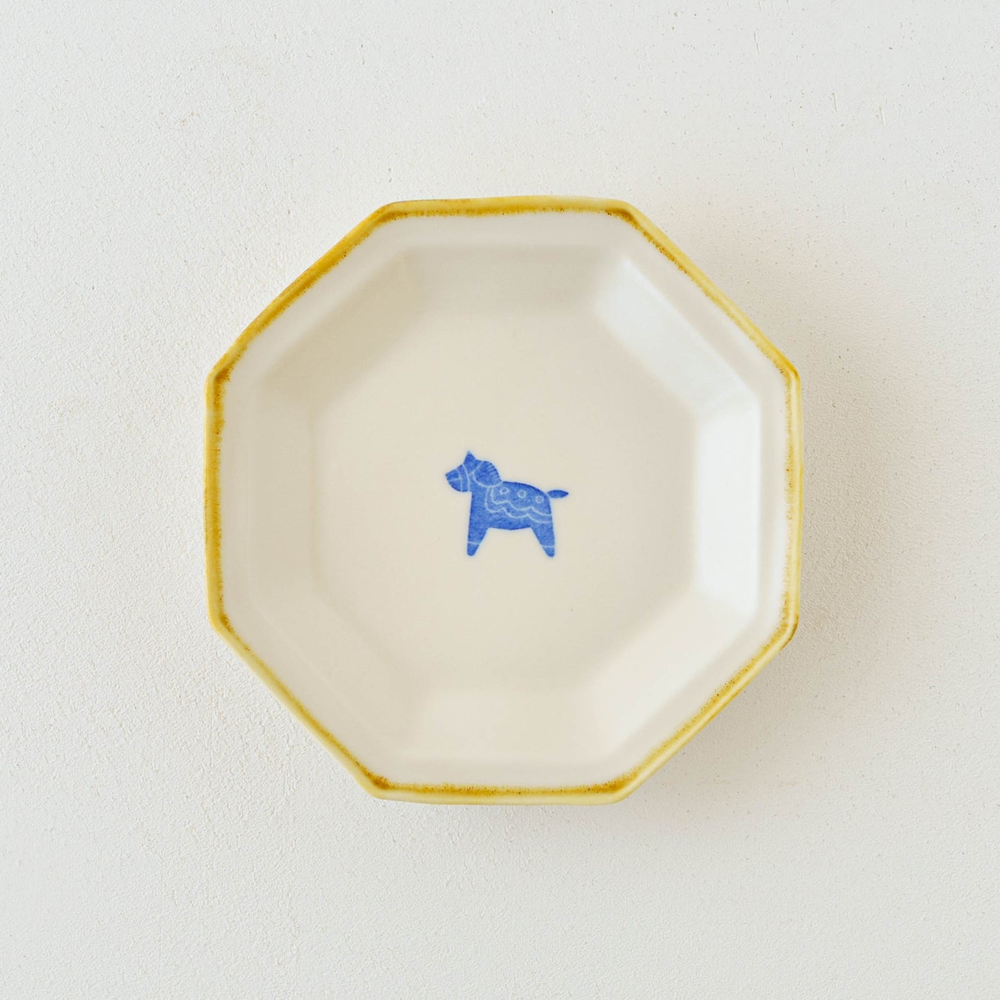 Octagonal Plate S  Horse | Toshiyuki Haramura