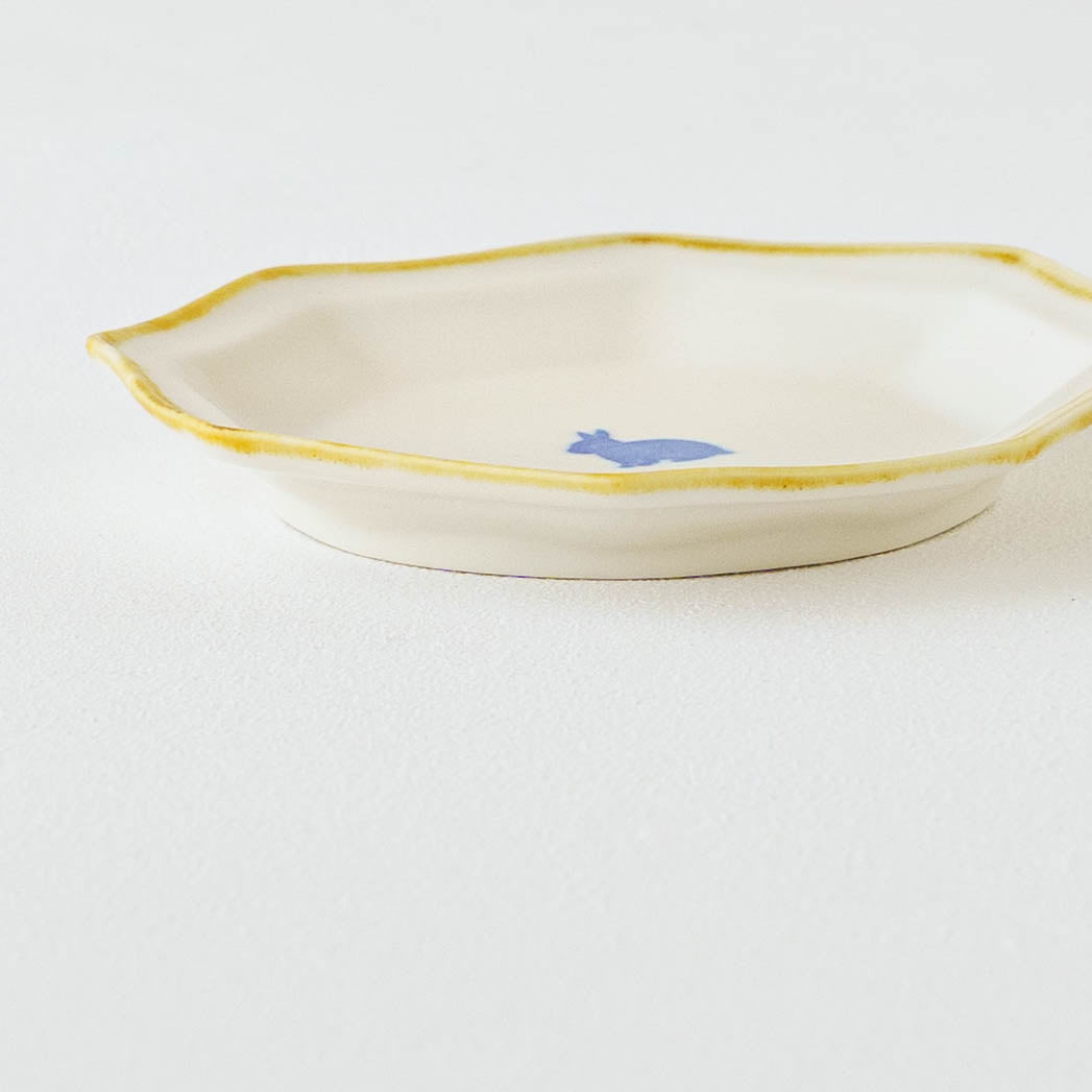 Octagonal Plate, Rabbit | Toshiyuki Haramura