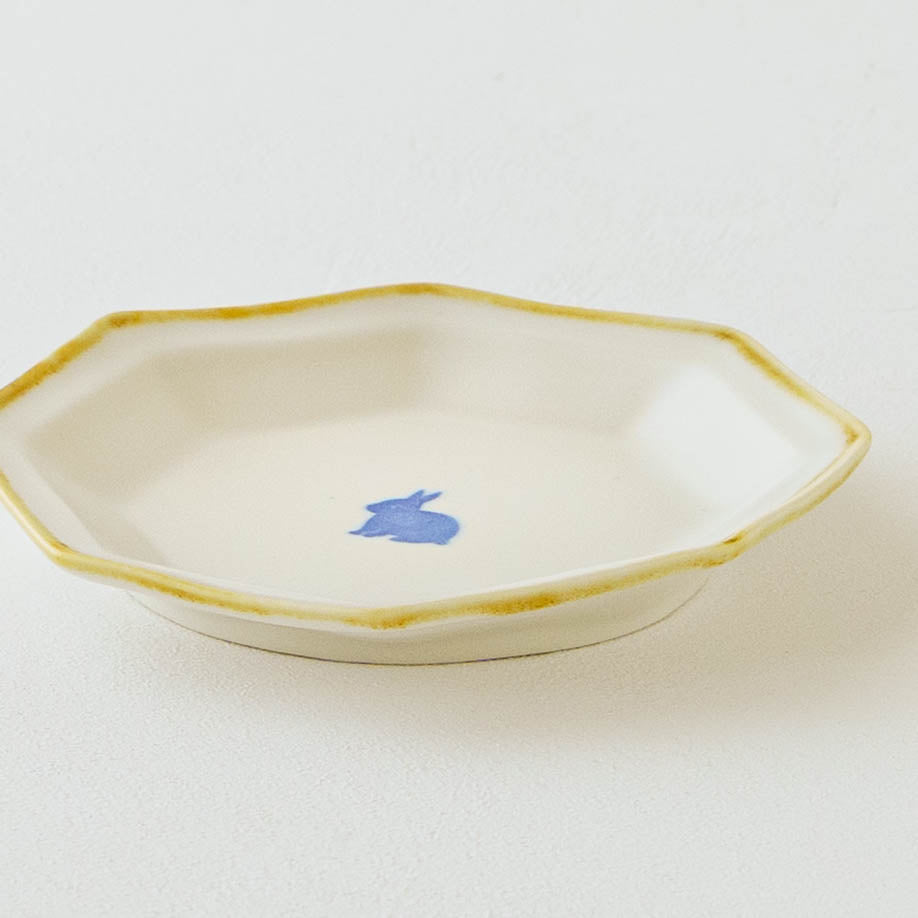 Octagonal Plate, Rabbit | Toshiyuki Haramura