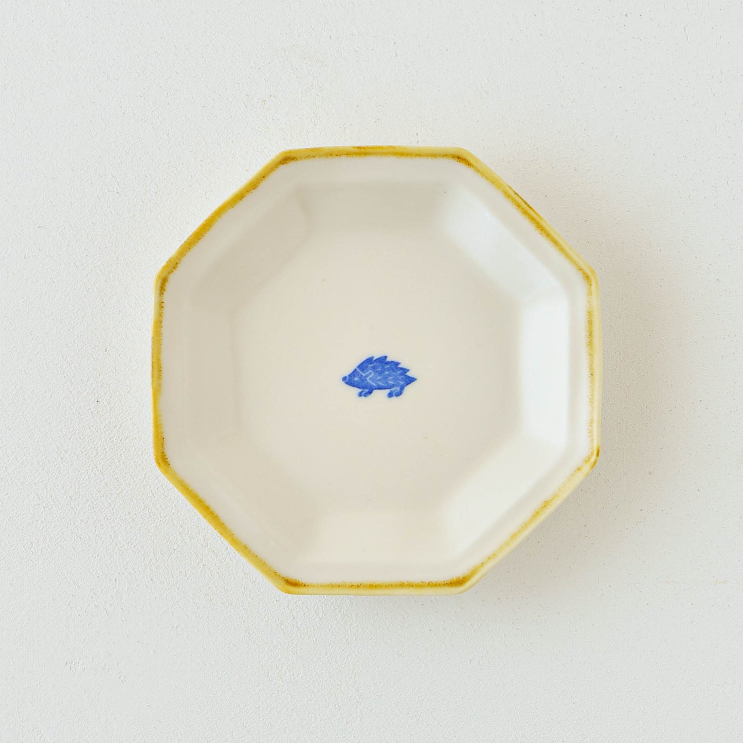 Octagonal Small Plate - Hedgehog | Toshiyuki Haramura