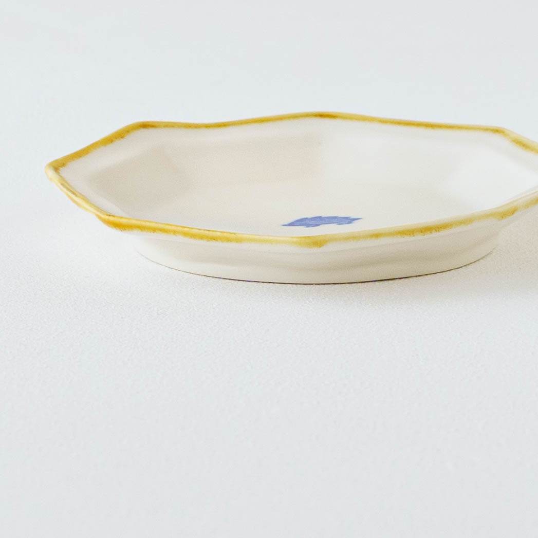 Octagonal Small Plate - Hedgehog | Toshiyuki Haramura