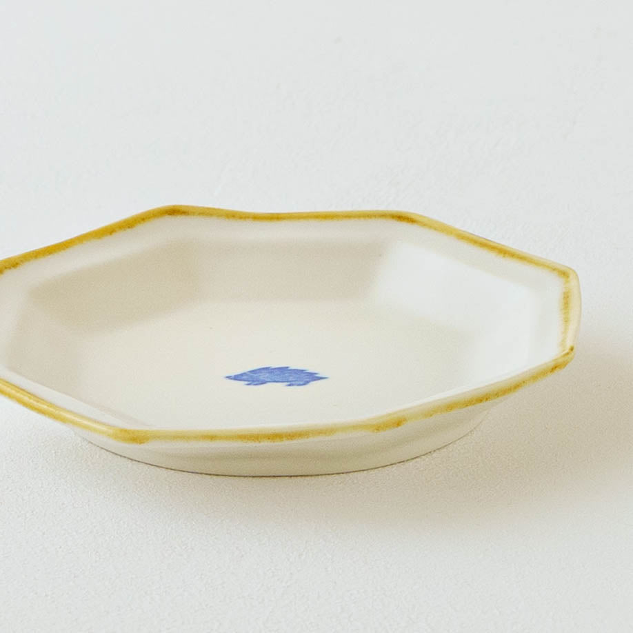 Octagonal Small Plate - Hedgehog | Toshiyuki Haramura