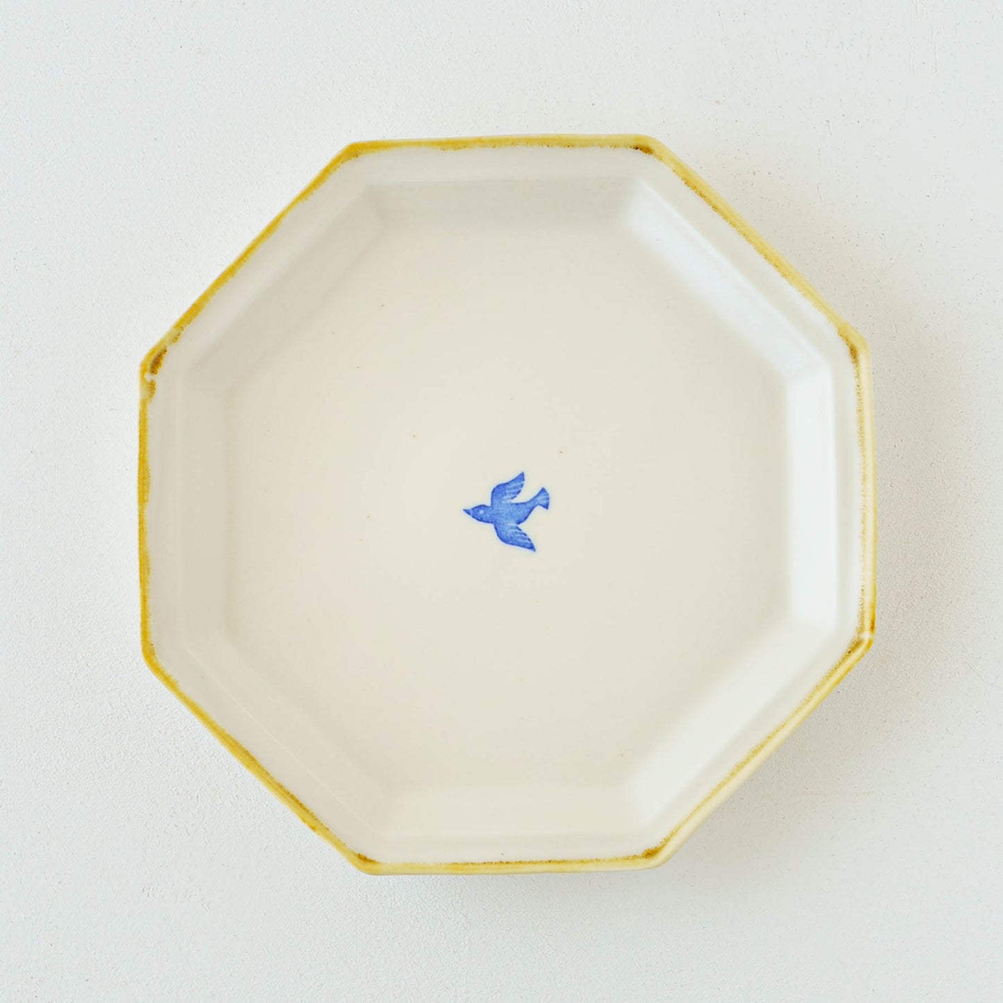 Octagonal Plate L  Bird | Toshiyuki Haramura