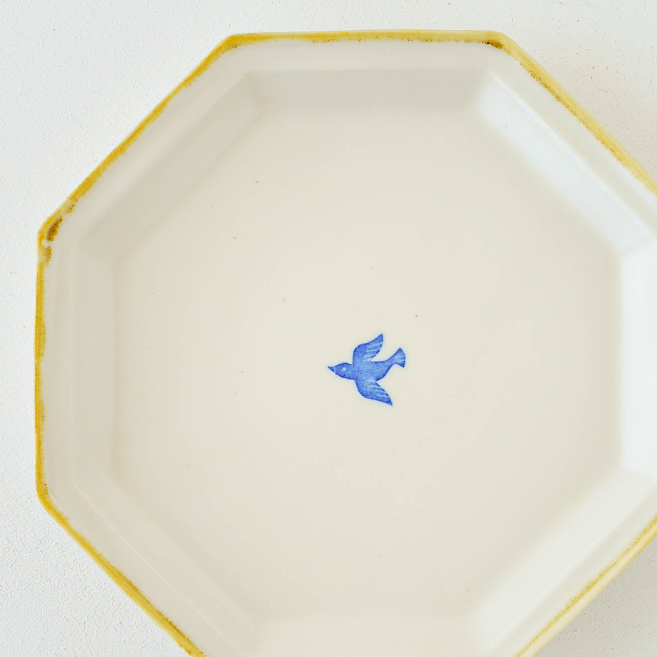 Octagonal Plate L  Bird | Toshiyuki Haramura