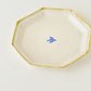 Octagonal Plate L  Bird | Toshiyuki Haramura