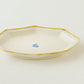 Large octagonal plate, rabbit design | Toshiyuki Haramura