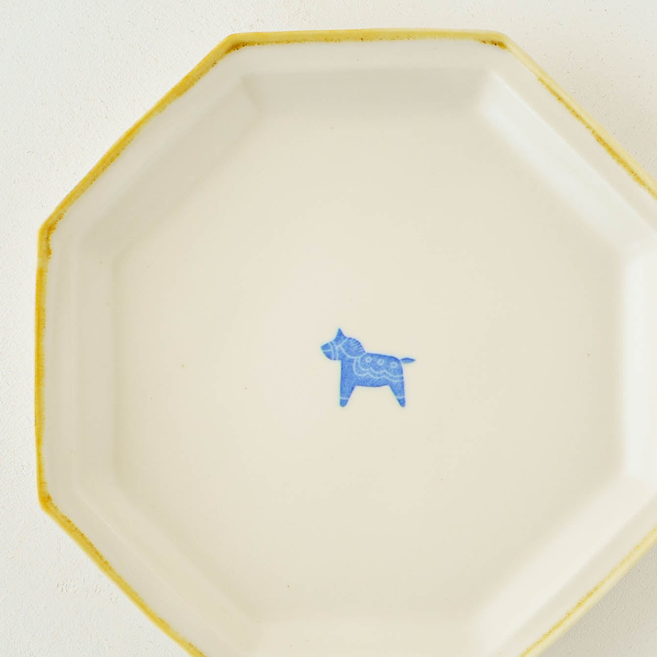 Octagonal Plate L Horse | Toshiyuki Haramura