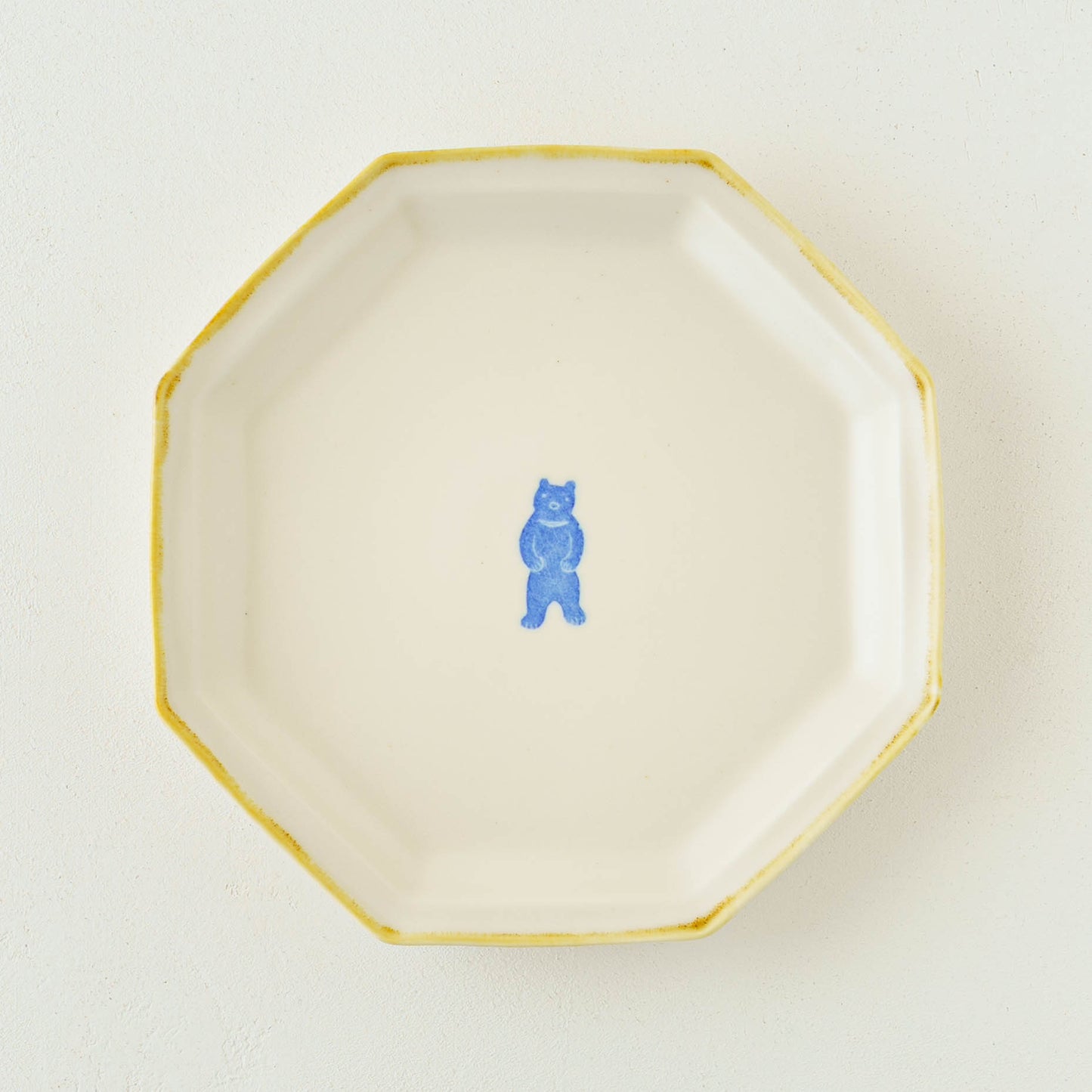 Octagonal Plate L  Bear | Toshiyuki Haramura