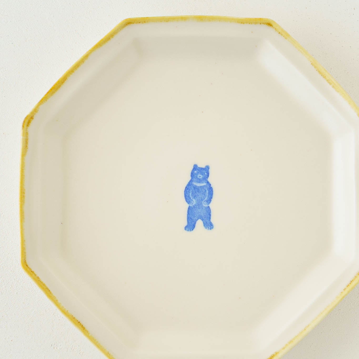Octagonal Plate L  Bear | Toshiyuki Haramura