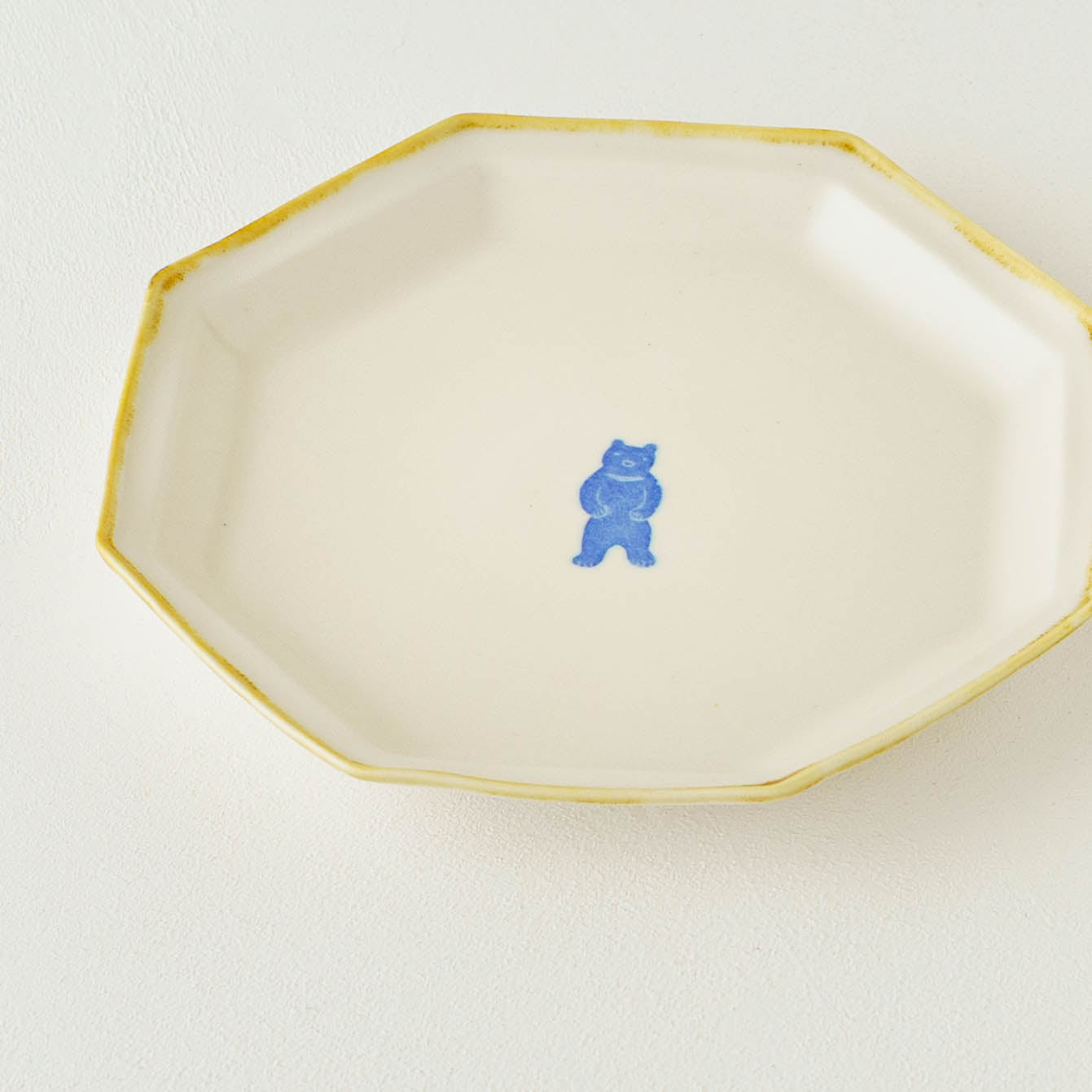 Octagonal Plate L  Bear | Toshiyuki Haramura