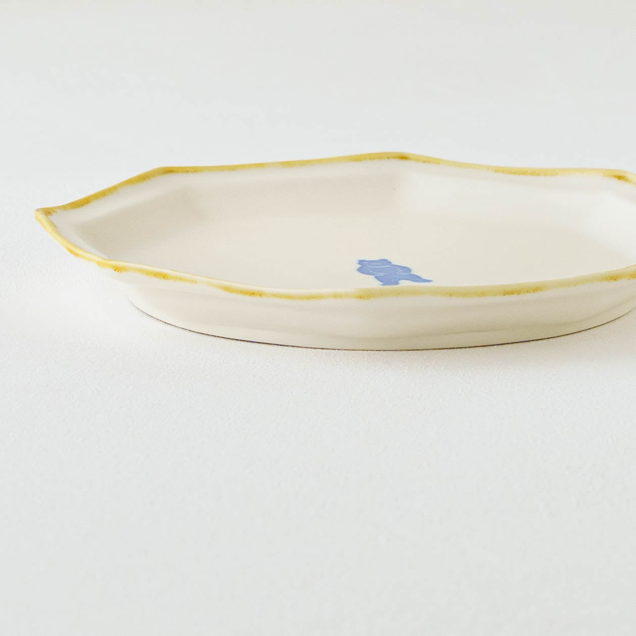 Octagonal Plate L  Bear | Toshiyuki Haramura