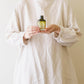 Bottle-shaped vase S olive | Nijinoha