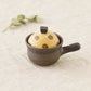 土鍋箸置き　ドット模様　薄茶 x こげ茶 x 錆色｜池本直子