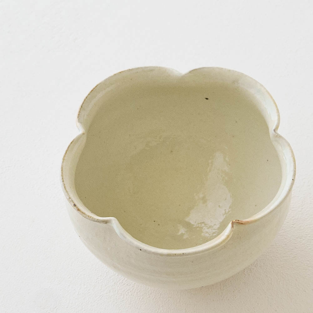Flower Bowl White | Furutani Pottery