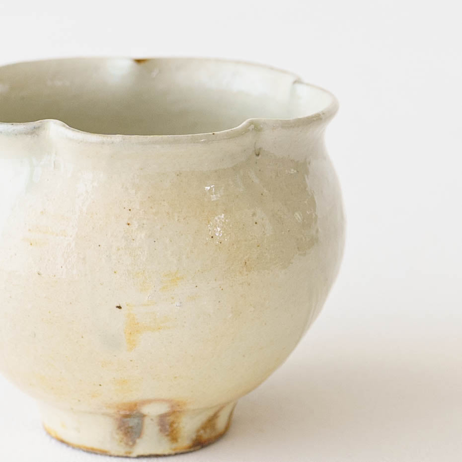 Flower cup White | Furuya Pottery