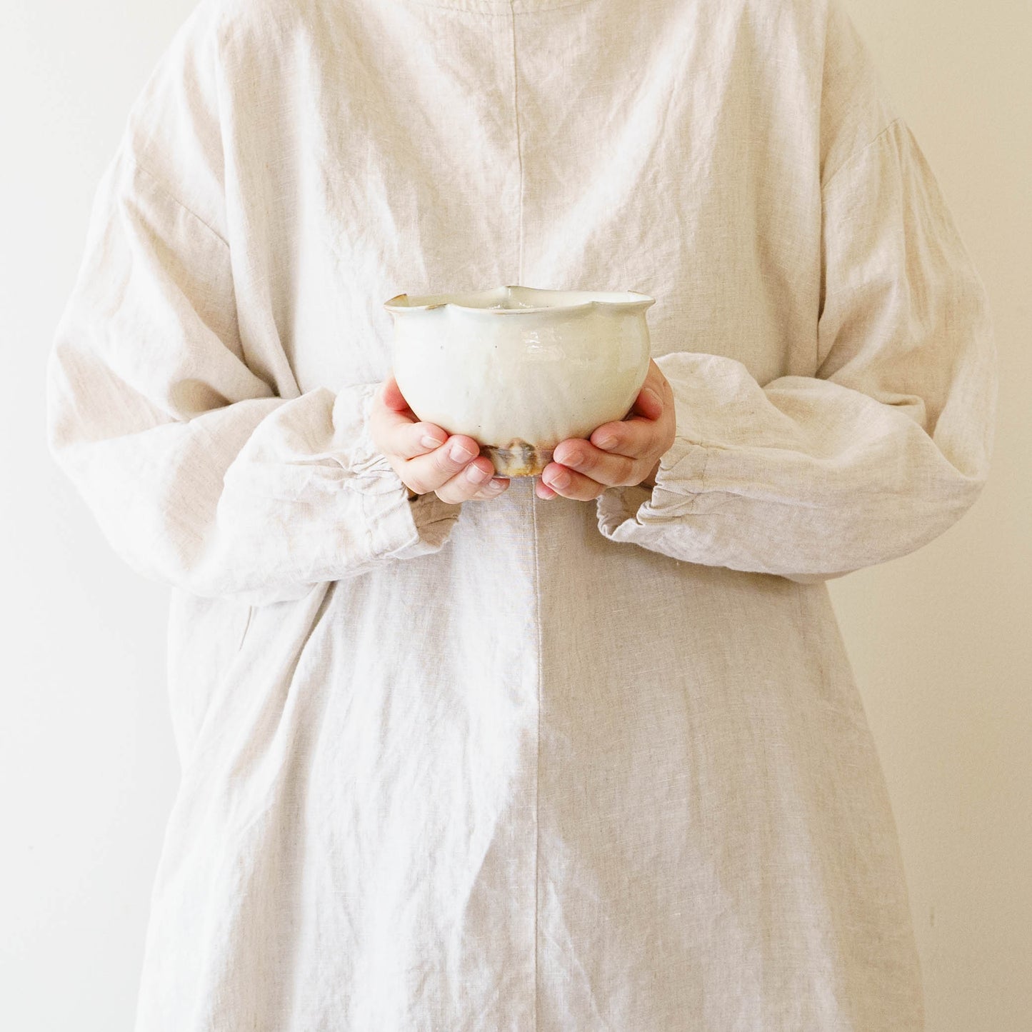 Flower Bowl White | Furutani Pottery