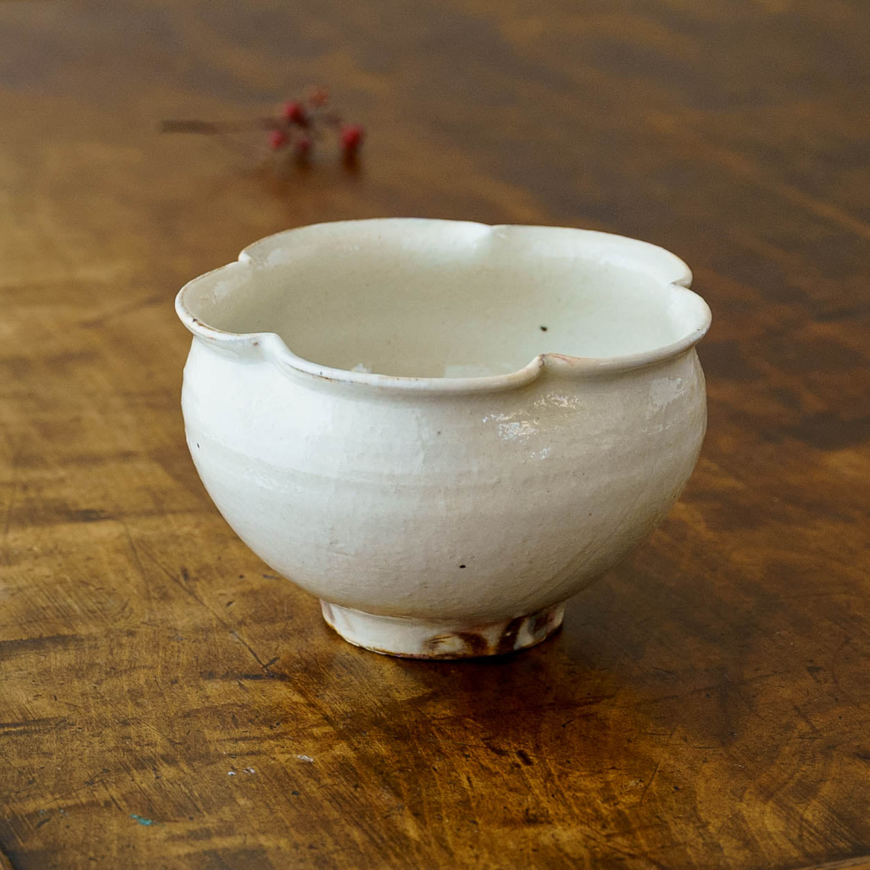 Flower Bowl White | Furutani Pottery
