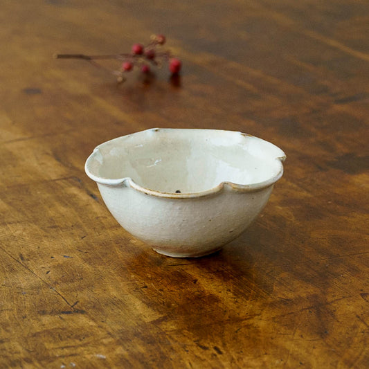 Flower bowl SS White｜Furutani Pottery