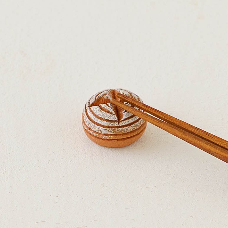 Chopstick rest Breakfast Series | Minoyaki Ihoshirogama Chopstick Rest