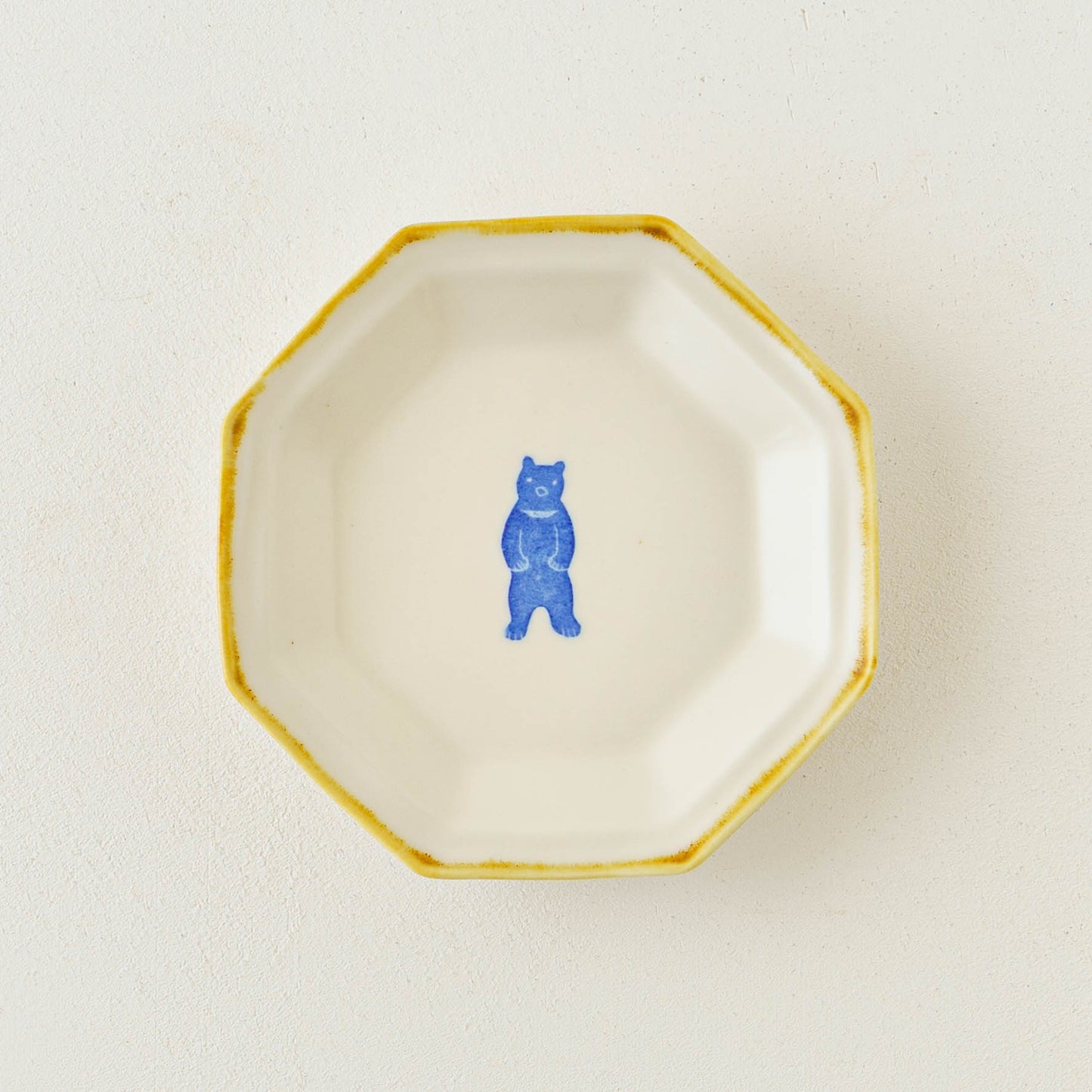 Octagonal Plate S  Bear | Toshiyuki Haramura