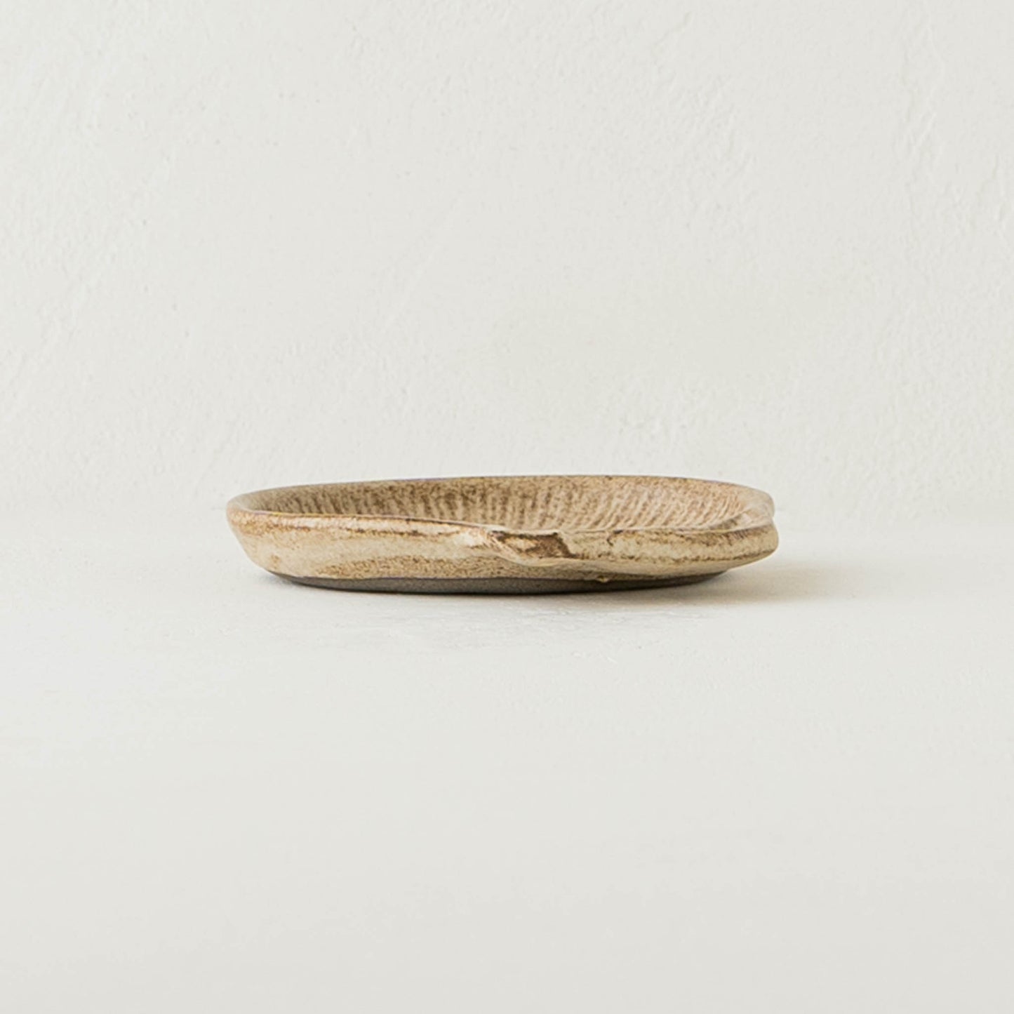 flower small plate White | fuji-gallery