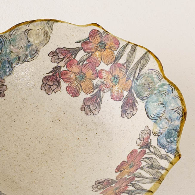 Bowl M Flowers B | Sanae Higuchi