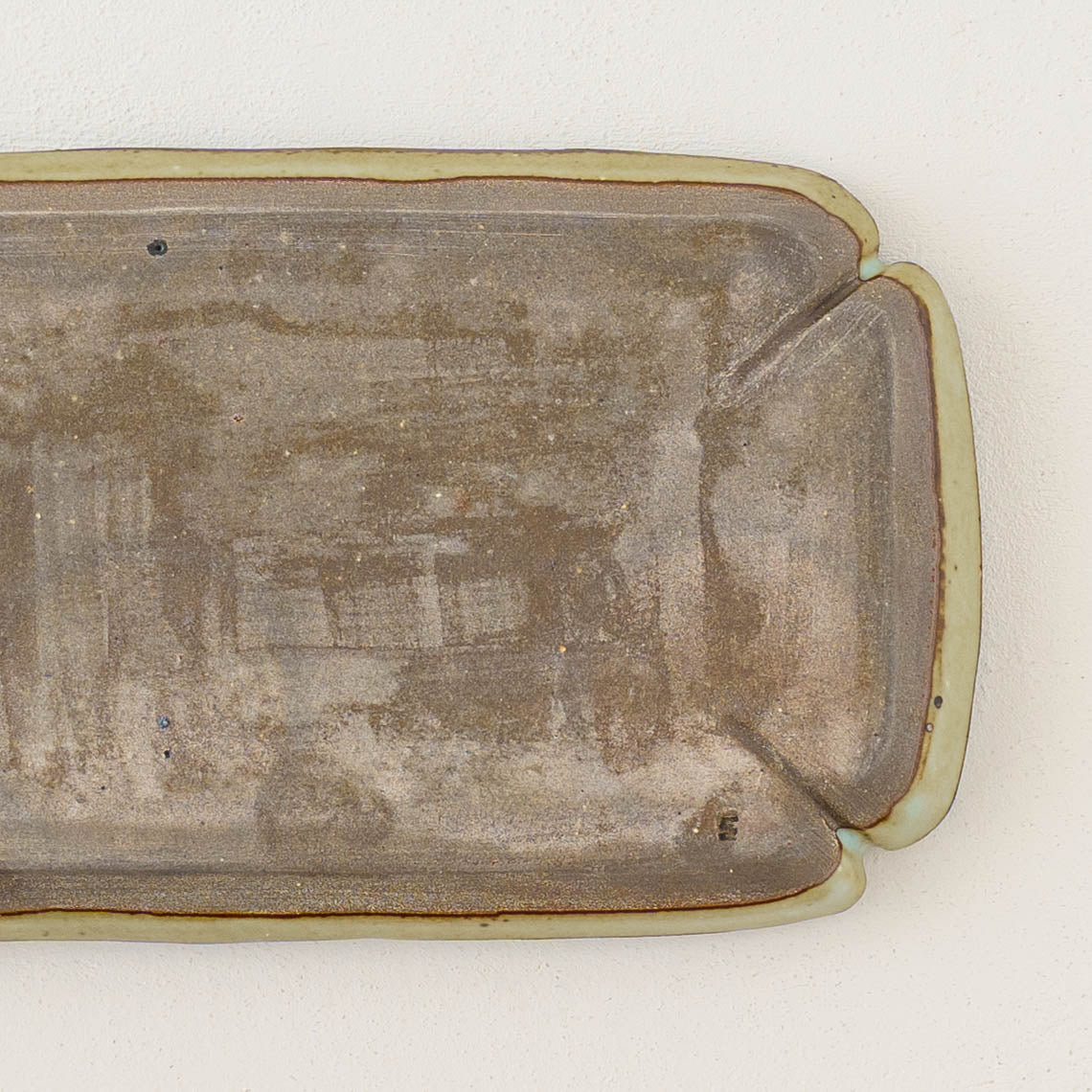 Square plate blue｜Satsukigama