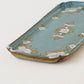 Square plate blue｜Satsukigama