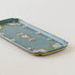 Square plate blue｜Satsukigama